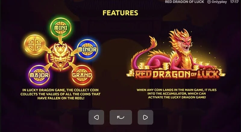 Red Dragon of Luck – jackpoti Mini, Minor, Major in Grand